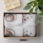 Grillige Varken en Muis in de Lente Tissuepapier (Geschenk)