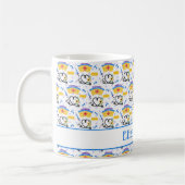 Grillige Verpleegster Monogram Koffiemok (Links)