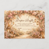 Grillige Vlinder Boho Luier Raffle Informatiekaartje (Voorkant)