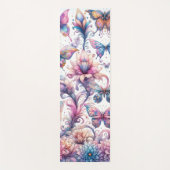 grillige vlinder oefening mat (Voorkant)