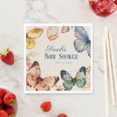 grillige vlinder tuin sprookje servet (Insitu)