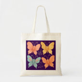Grillige Vlinders Tote Bag (Voorkant)