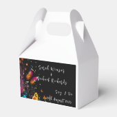 grillige vlindertuin bedankdoosjes (Voorkant Zijde)