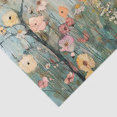 GRILLIGE VOGEL IN DE ONTKOPPELING VAN DE LENTEWEID TISSUEPAPIER (Detail)