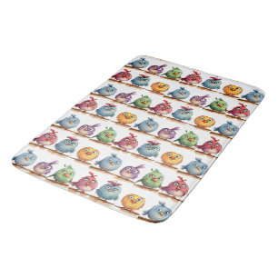 Grillige Vogels Badmat