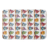 Grillige Vogels Badmat (Voorkant)