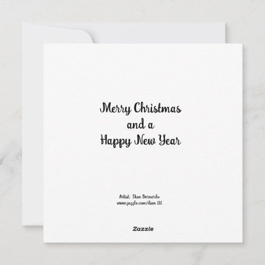 Grillige vogels/platte vakantiekaart feestdagenkaart (Achterkant)