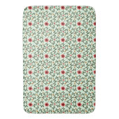 Grillige Volkse Bloemvlinderpatroon Badmat (Voorkant Verticaal)