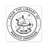 grillige vossenboekenstempel  zelfinktende stempel (Design)