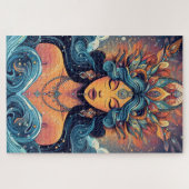 grillige vrouwen legpuzzel (Horizontaal)