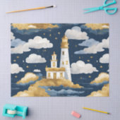 grillige vuurtoren tissuepapier (Craft)