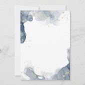 grillige Waterverf bloemenbruiloft uitnodigingen (Achterkant)