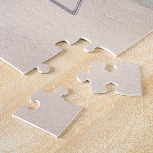 grillige Waterverf kattenpuzzel Legpuzzel (Zijkant)