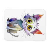 grillige Waterverf Magneet (Horizontaal)