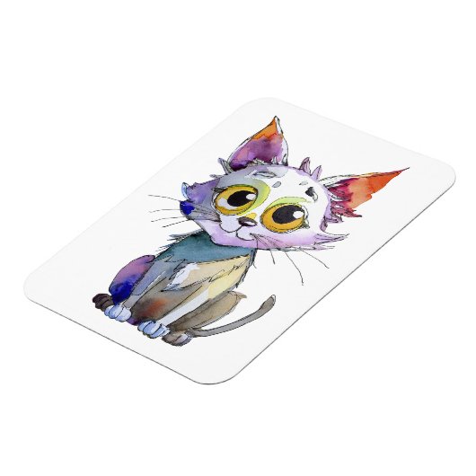 grillige Waterverf Magneet (Linkerzijde)