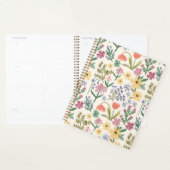 grillige Waterverf met de hand getekend botanisch  Planner (Display)