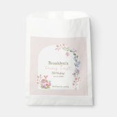 grillige Waterverf sprookjesachtig betoverd bos Bedankzakje (Voorkant)