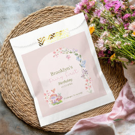 grillige Waterverf sprookjesachtig betoverd bos Bedankzakje