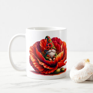 grillige Waterverf tuinkabouter Koffiemok