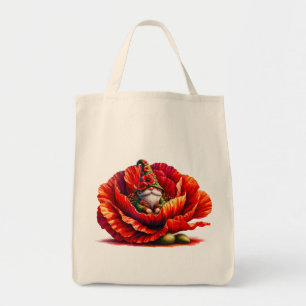 grillige Waterverf tuinkabouter Tote Bag