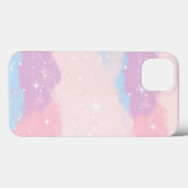 grillige Waterverf veelkleurige zachte pastelwolk Case-Mate iPhone Case (Achterkant (horizontaal))