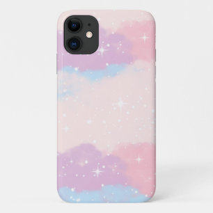 grillige Waterverf veelkleurige zachte pastelwolk Case-Mate iPhone Case