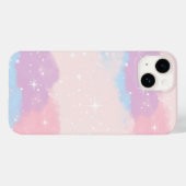 grillige Waterverf veelkleurige zachte pastelwolk Case-Mate iPhone Case (Achterkant (horizontaal))