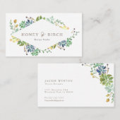 grillige Waterverf | VISITEKAARTJE (Voorkant / Achterkant)