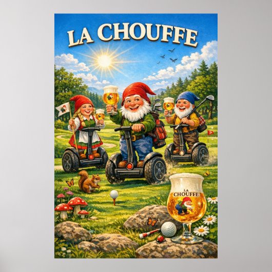 Grillige Weide Rit en Ale Vreugde Poster (Voorkant)