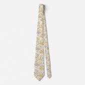 Grillige Weidebloemen & Bijen Stropdas (Voorkant)