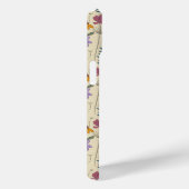 Grillige Wilde Bloem Naadloos Patroon Case-Mate iPhone Case (Achterkant / Rechts)