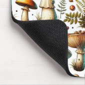 Grillige Wilde Paddenstoelen Muismat (Hoek)