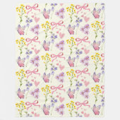 grillige wildflower fleece deken (Voorkant)