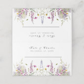 Grillige Wildflower Meadows Plaatskaartje (Buitenkant ongevouwen)