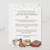 Grillige Winter Favoriete Dingen Bruiloftsborrel Kaart (Achterkant)