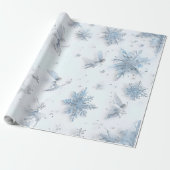 grillige winterfee cadeaupapier (Uitgerold)