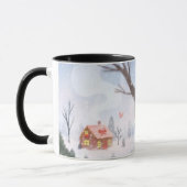 Grillige Winterhuis Mok (Links)