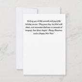 grillige winterliefde kaart (Achterkant)