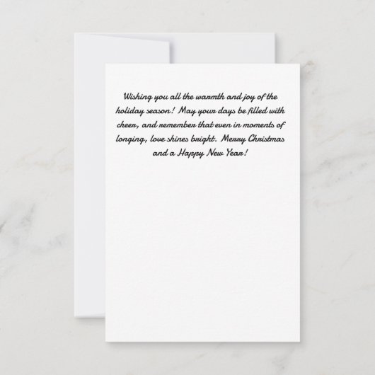 grillige winterliefde kaart (Achterkant)