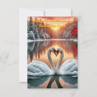 grillige winterliefde kaart