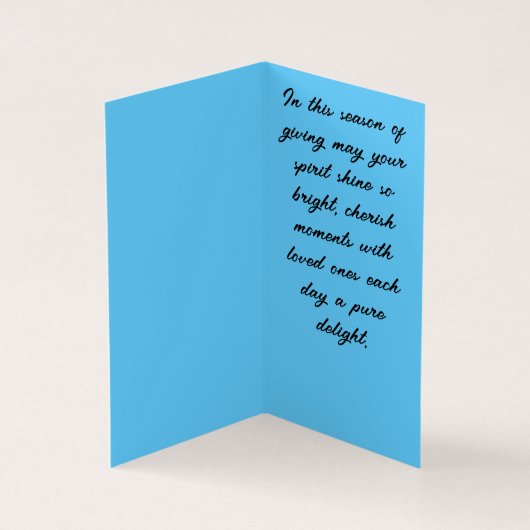 grillige winterliefde kaart (Binnen)