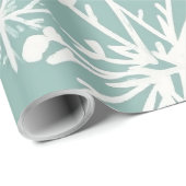 Grillige Witte sneeuwman Cadeaupapier (Rol Hoek)