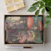 Grillige Wonderland Theepartij Decoupage Tissuepapier (Geschenk)