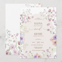 grillige zachte wilde bloemen huisje tuin bruiloft