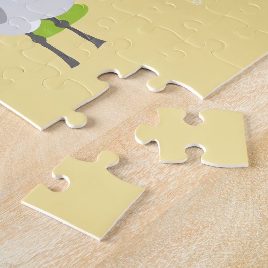 grillige Zee dieren puzzel Legpuzzel (Zijkant)