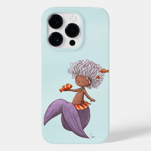 Grillige Zeemeermin Clownvis Case-Mate iPhone Case (Achterkant)