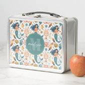 Grillige Zeemeermin Metaal Lunchbox (In situ)