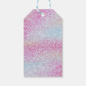 grillige zeemeermin onder het Zee Verjaardag Dank  Cadeaulabel (Achterkant)