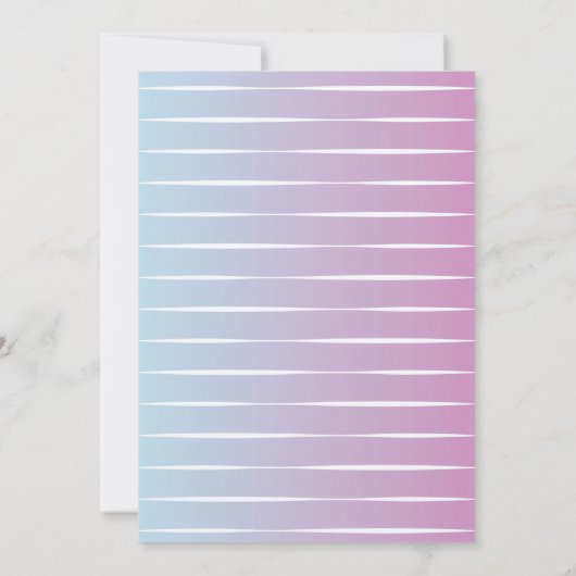 Grillige Zeemeermin Verjaardagsuitnodiging Kaart (Achterkant)