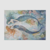 GRILLIGE ZEEMEERMINNEN ONTKOPPELING TISSUEPAPIER (Voorkant)